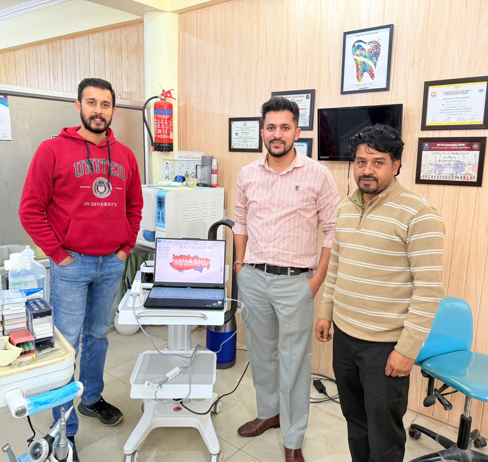 Digital Intraoral Scanner Technology